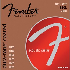 струни FENDER 880L 80_20 COATED для акустичної гітари