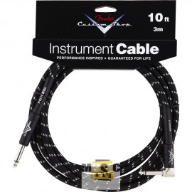 fender-custom-shop-cable-3m-btw-black-tweed кабель гитарный