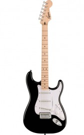 SQUIER SONIC STRATOCASTER MN BLACK_1