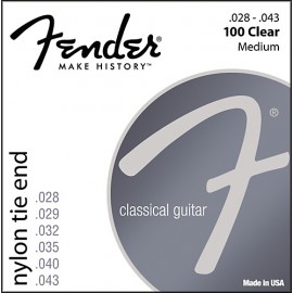 FENDER 100 CLEAR NYLON струні для классической гитары Музыкальная Лавка Одесса