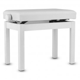 GEWA-Student-piano-bench-white-matt_1
