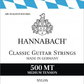 Струни для класичної гітари Hannabach 500MT