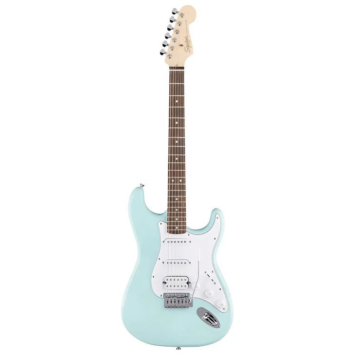 Музыкальная Лавка: SQUIER DEBUT STRATOCASTER HSS DAPHNE BLUE (301338)