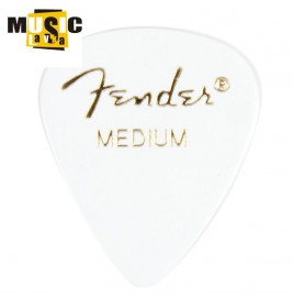 FENDER 351 WHITE PICK GROSS MEDIUM