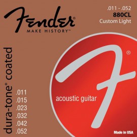 FENDER 880cl 80_20 COATED струны для акустической гитары